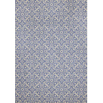 Camby 7'10" X 10'6" Indoor/Outdoor Elaborate Rug - Blue Beige  Area Rug