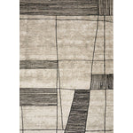 Ollie 7'10" X 10'10" Abstract Pen Drawing Rug - Grey  Area Rug