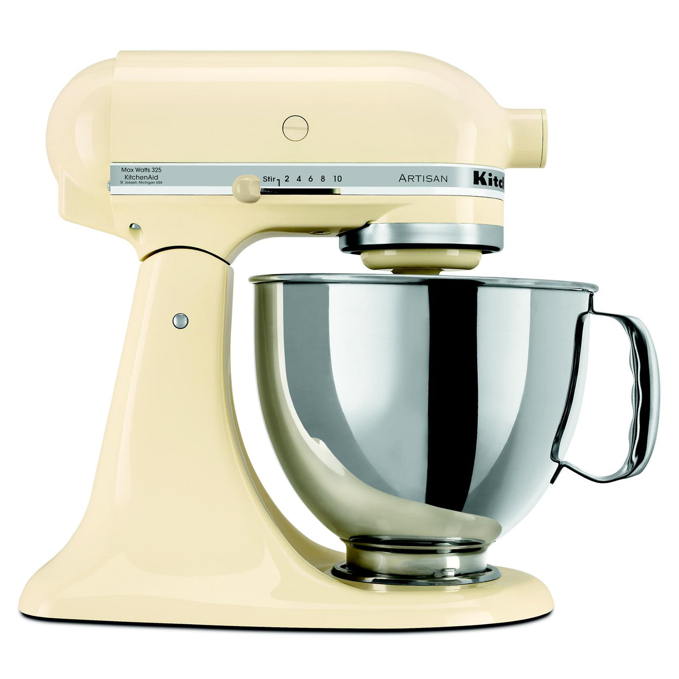 KitchenAid Almond Cream Artisan® Series 5 Quart Tilt-Head Stand Mixer - KSM150PSAC