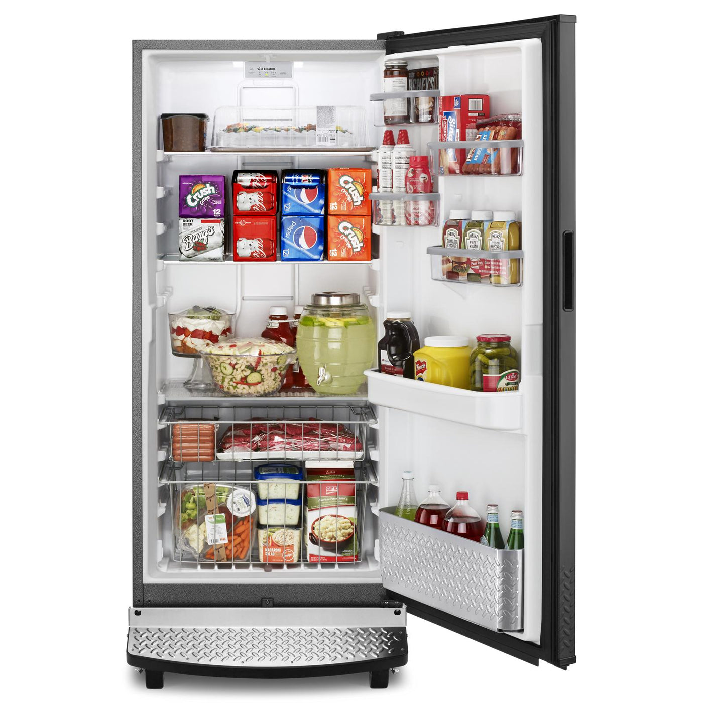 Gladiator Black 17.8 Cu. Ft. All Refrigerator - GARF30FDGB