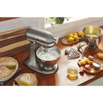 KitchenAid Medallion Silver Artisan® Series Tilt-Head Stand Mixer with Premium Accessory Pack - KSM195PSMS