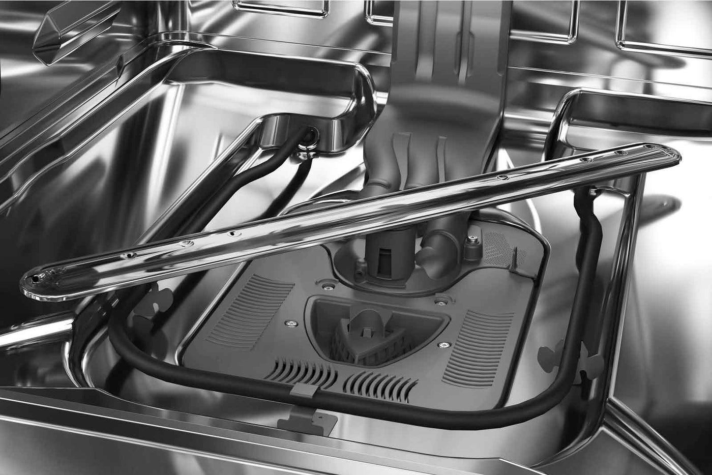 Maytag 24" Black dishwasher with Dual Power filtration (50 dBA) - MDB4949SKB