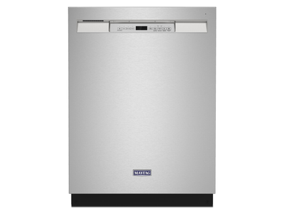 Maytag 24" Fingerprint Resistant Stainless Steel dishwasher with Dual Power filtration (50 dBA) - MDB4949SKZ