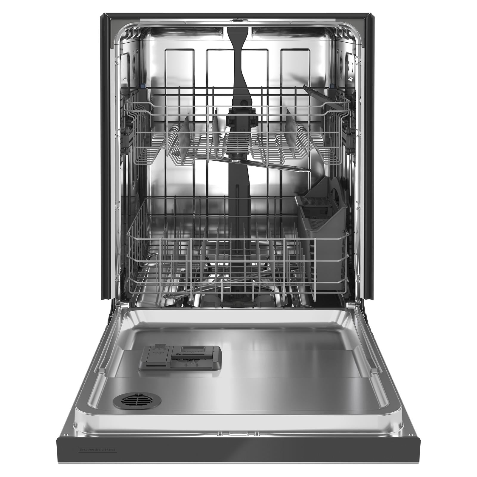 Maytag 24" Fingerprint Resistant Stainless Steel dishwasher with Dual Power filtration (50 dBA) - MDB4949SKZ