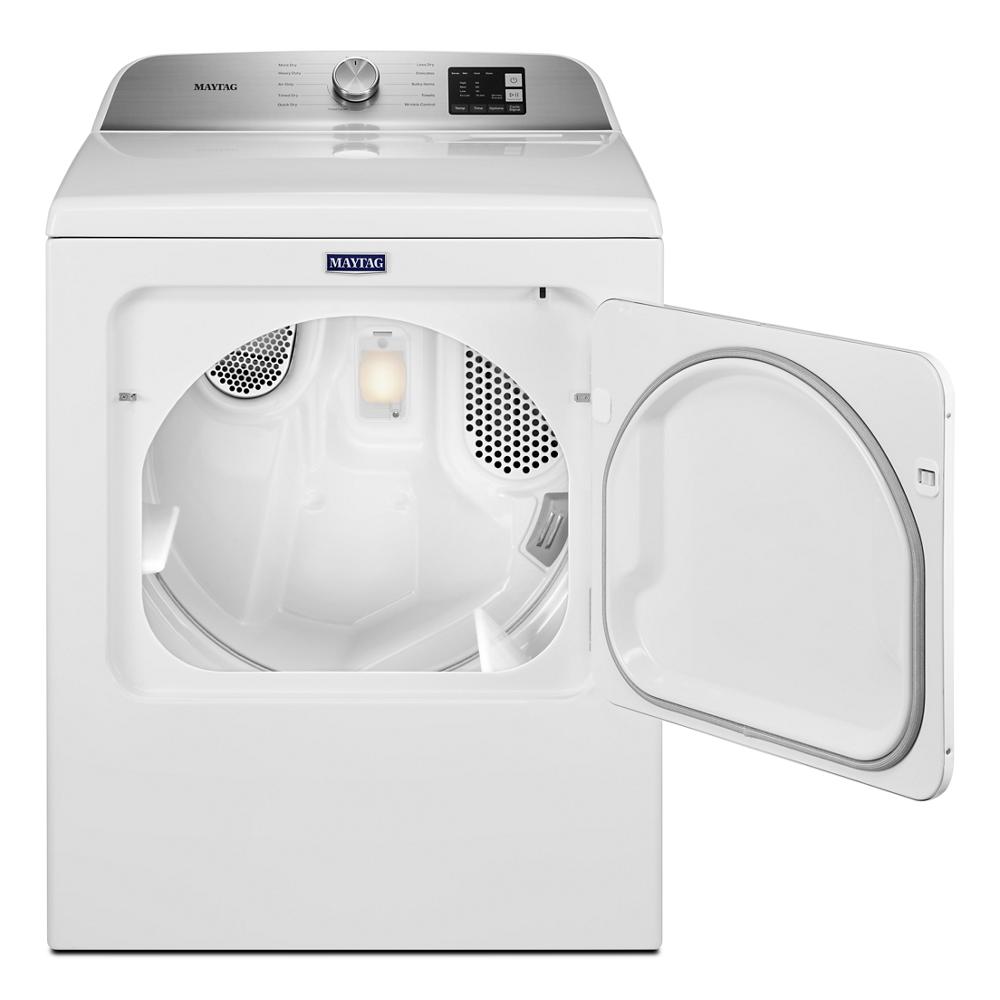 Maytag White Electric Dryer (7 Cu.Ft) - YMED6200KW