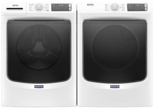 Maytag White Front-Load Washer (5.2 cu. ft.) & Electric Dryer (7.3 cu. ft.) - MHW5630HW/YMED5630HW