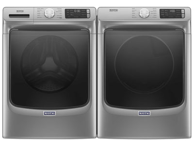 Maytag Metallic Slate Front-Load Washer (5.5 cu. ft.) & Electric Dryer (7.3 cu. ft.) - MHW6630HC/YMED6630HC