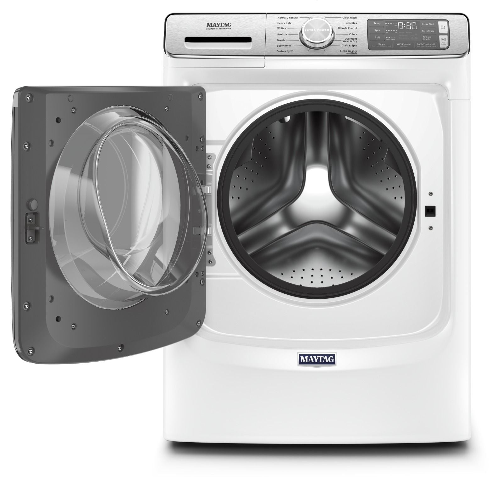 Maytag White Front Load Washer (5.8 Cu. Ft.) - MHW8630HW