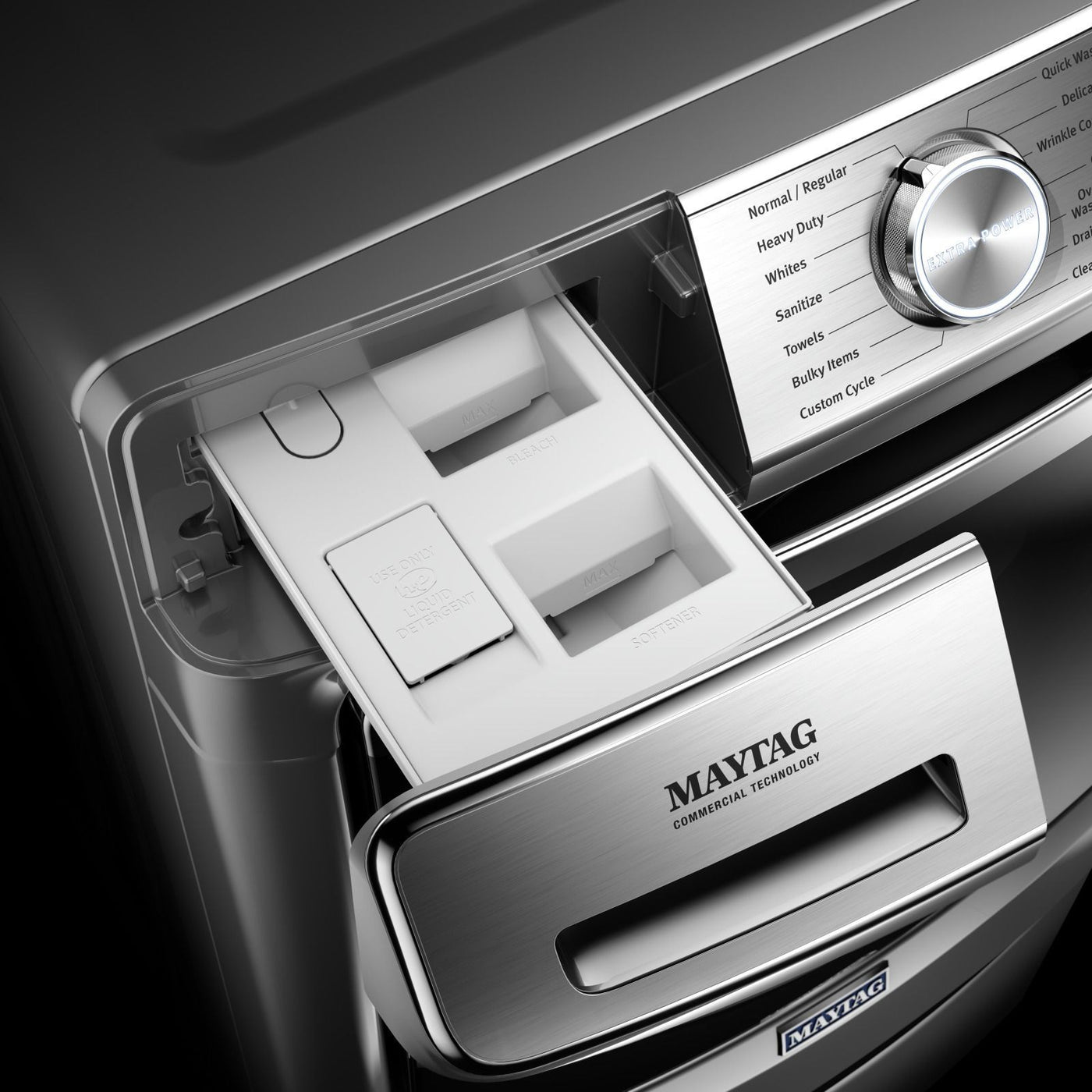 Maytag Metallic Slate Front Load Washer (5.8 Cu. Ft.) - MHW8630HC