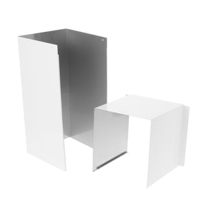 Café Matte White Duct Cover Extension Kit (8ft.) - CX8DC9SPWM