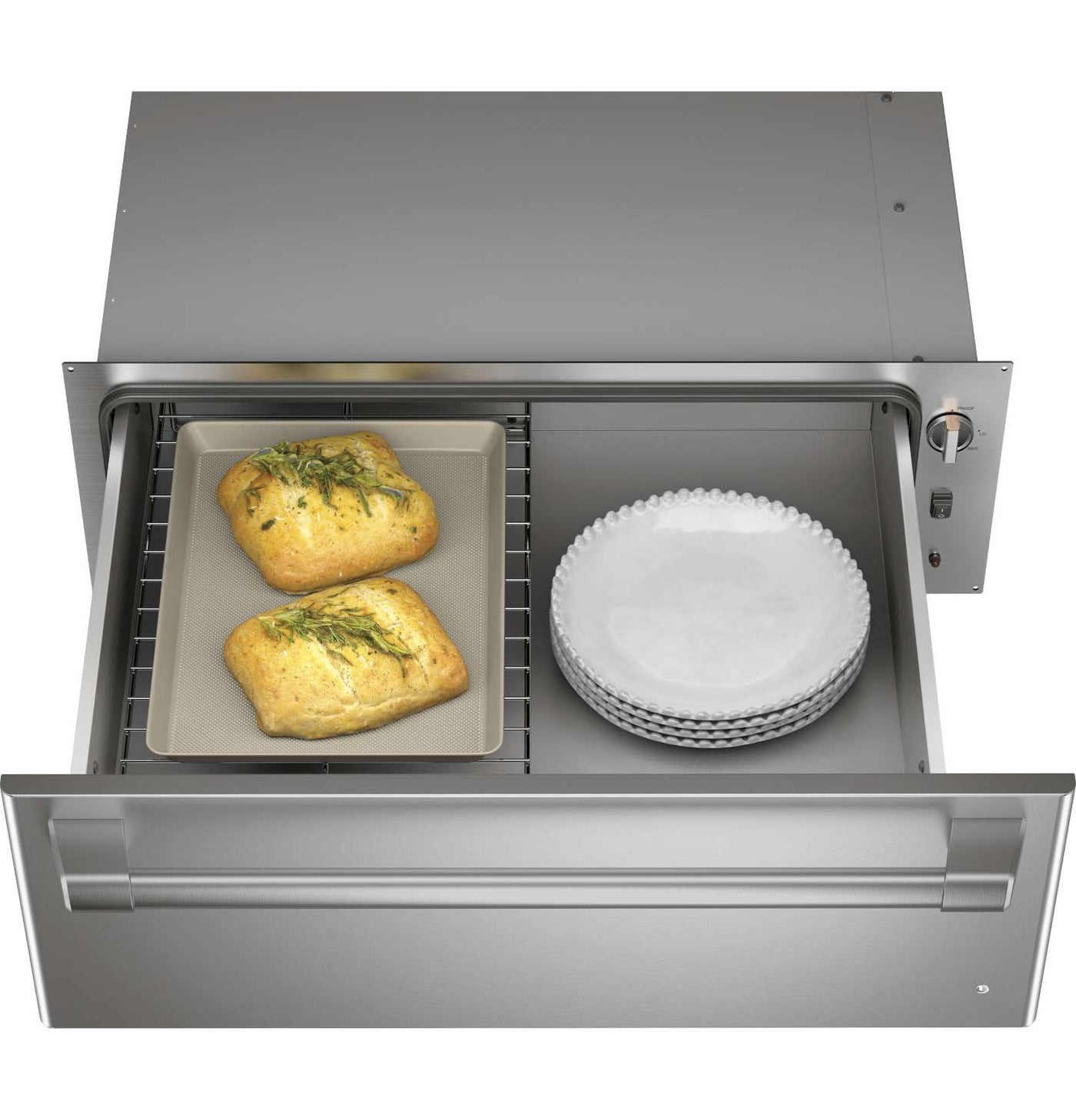 Café 30in Stainless Steel Warming Drawer (1.9cu ft)- CTW900P2PS1