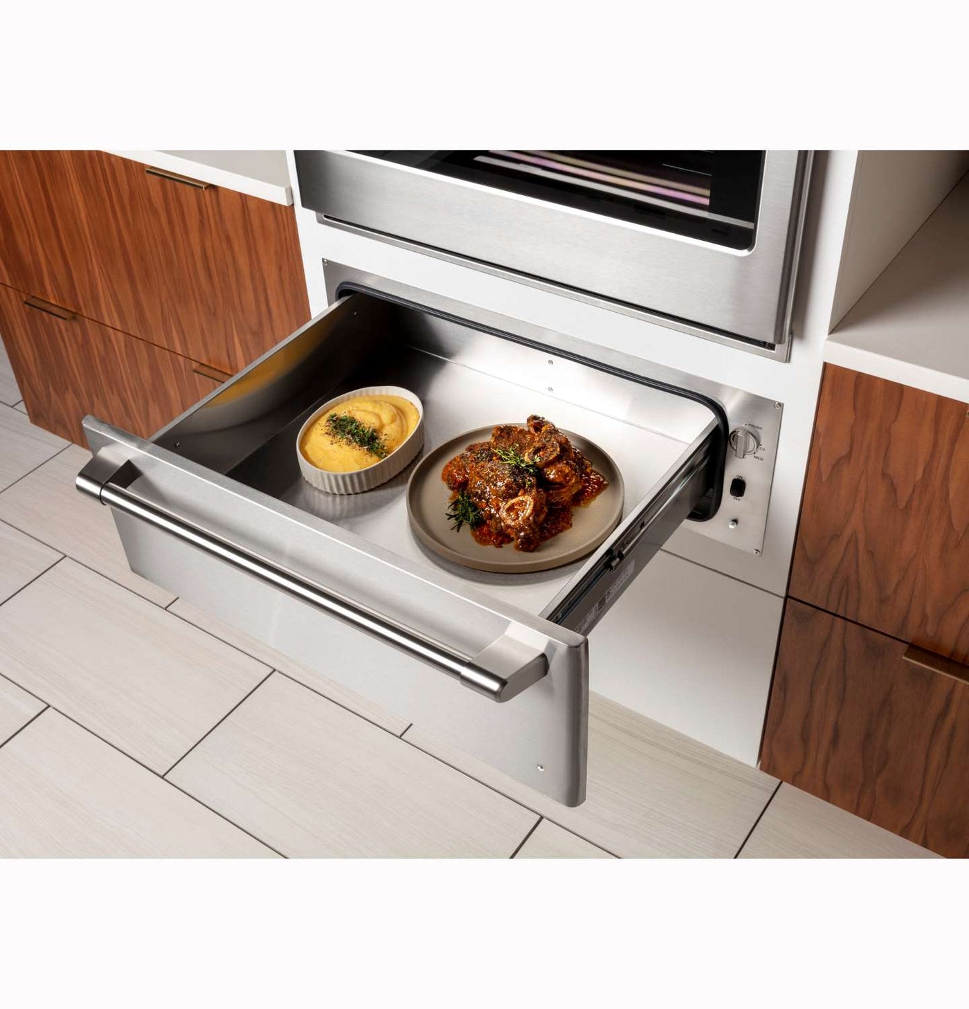 Café 30in Matte Black Warming Drawer (1.9cu ft)- CTW900P3PD1