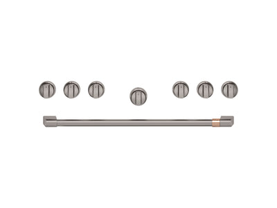 Café Brushed Black 36" Handle & Knob Set - CXPR6HKPTBT