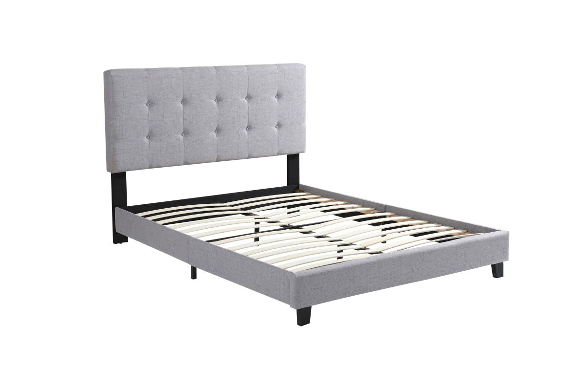 Cabo 3-Piece Full Bed - Light Grey