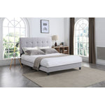 Cabo 3-Piece King Bed - Light Grey