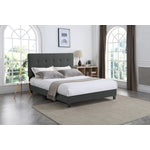Cabo 3-Piece Twin Bed - Dark Grey