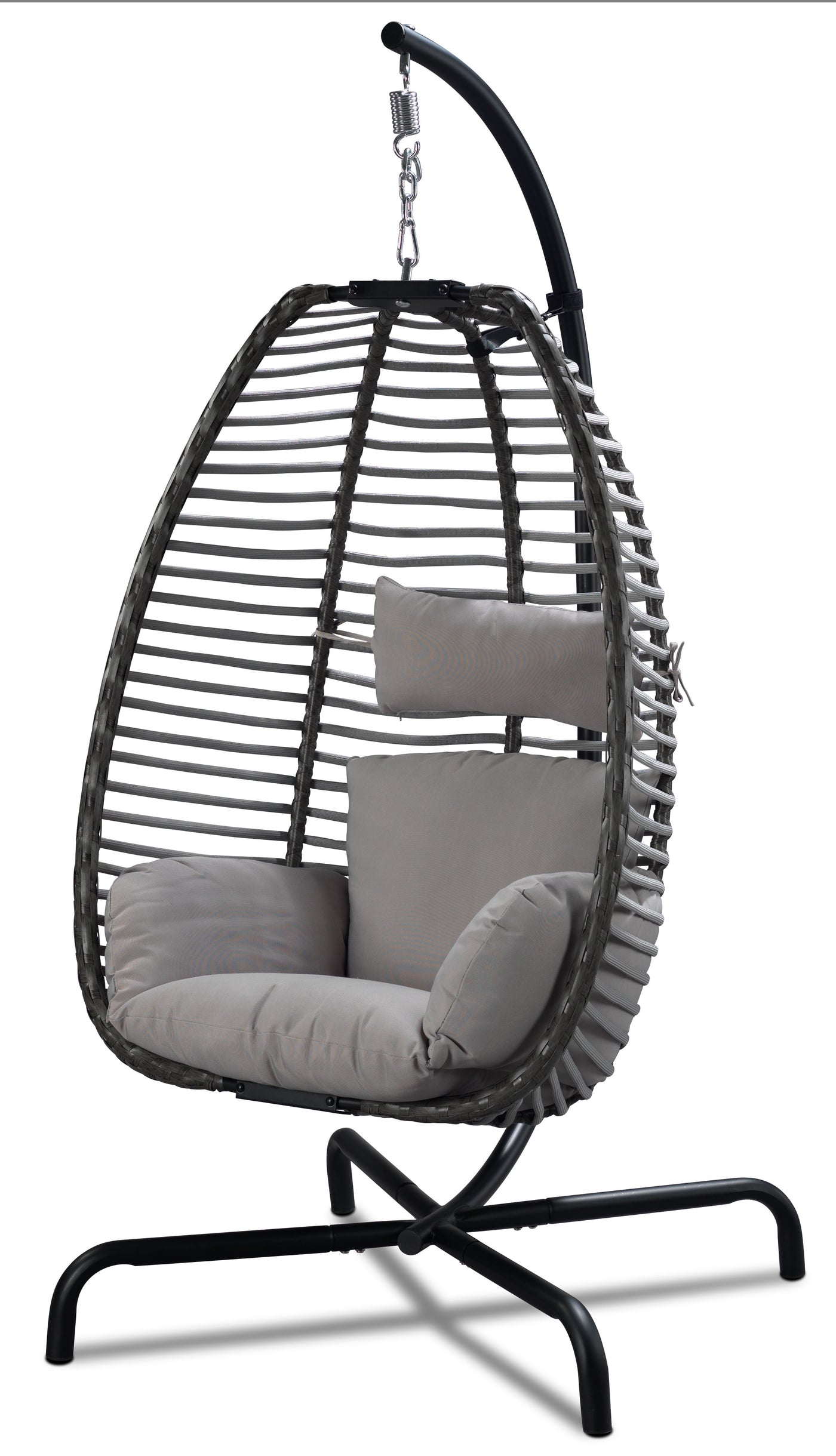 Yara Outdoor Hanging Egg Chair - Grey