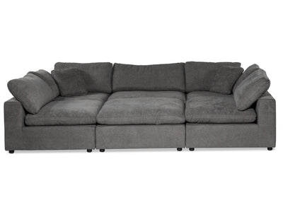 Cirrus 6-Piece Modular Sectional - Grey