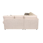 Jupiter 4-Piece Sectional with Left-Facing Chaise - Flax