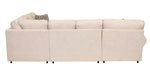 Jupiter 4-Piece Sectional with Left-Facing Chaise - Flax