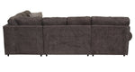 Jupiter 4-Piece Sectional with Left-Facing Chaise - Carbon