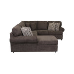 Jupiter 4-Piece Sectional with Left-Facing Chaise - Carbon