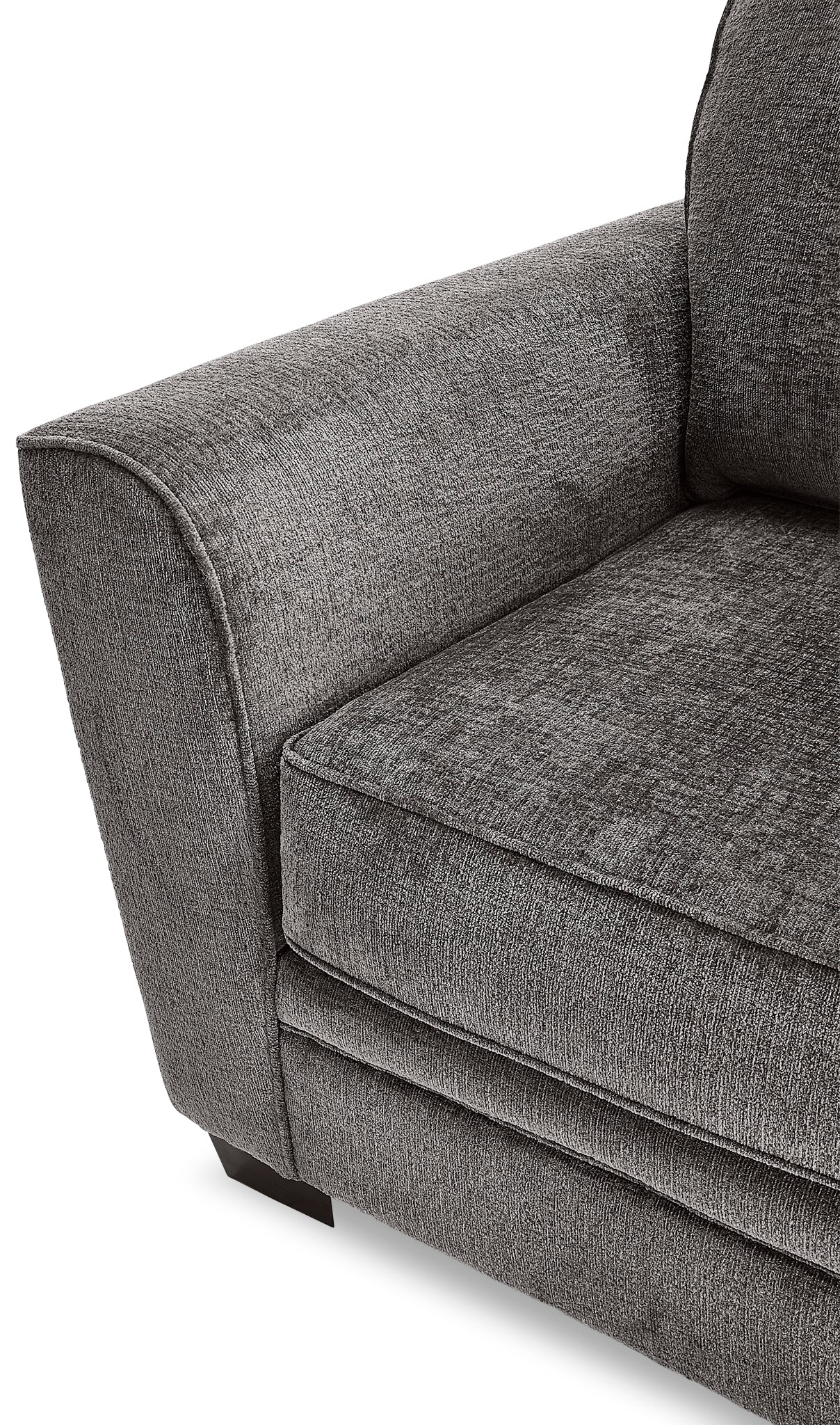 Daisy Sofa and Chair Set - Charcoal