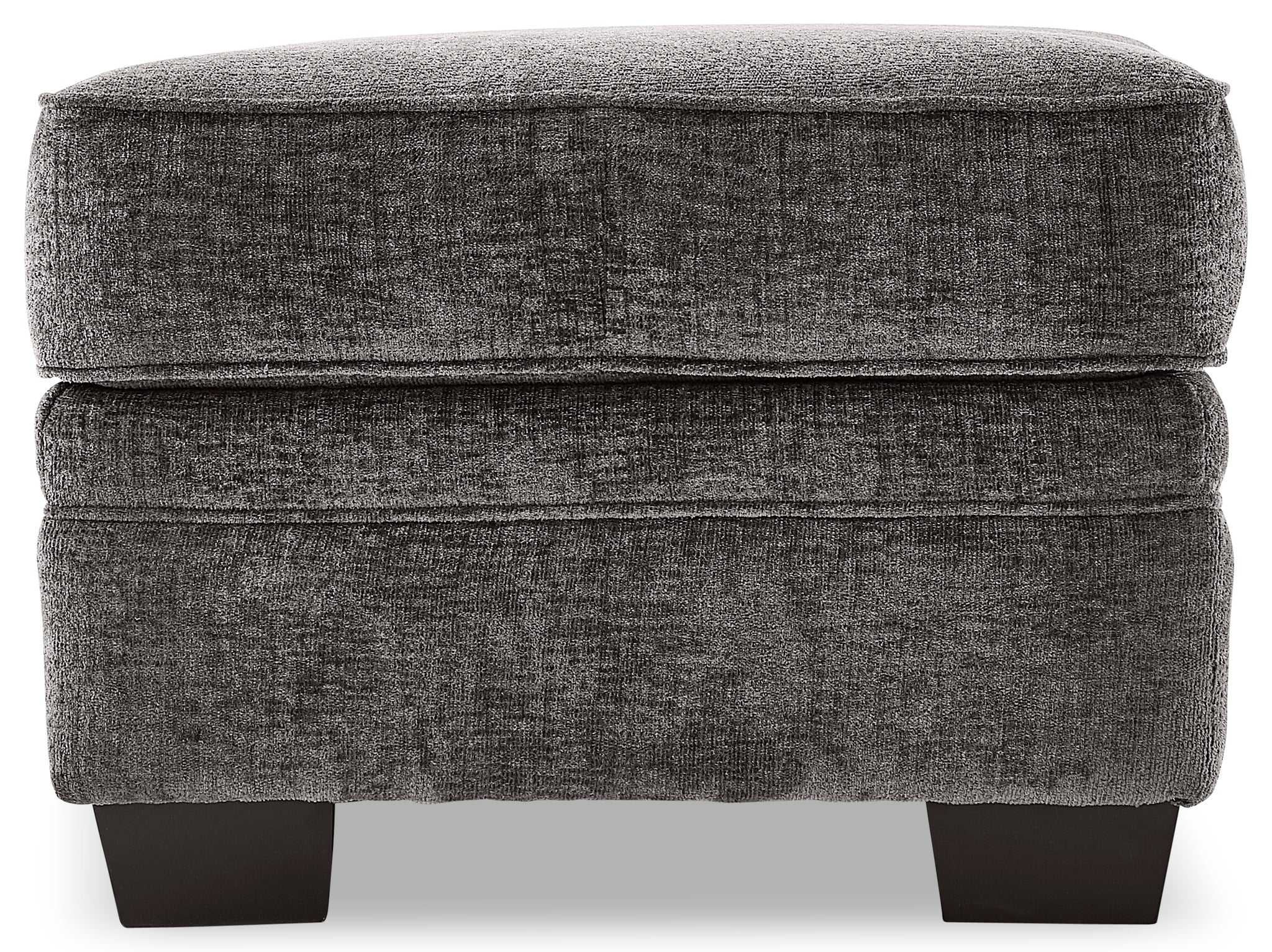 Daisy Ottoman - Charcoal