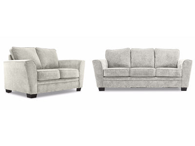 Daisy Sofa and Loveseat Set - Sand