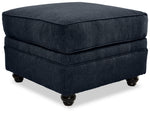 Murphy Ottoman - Indigo