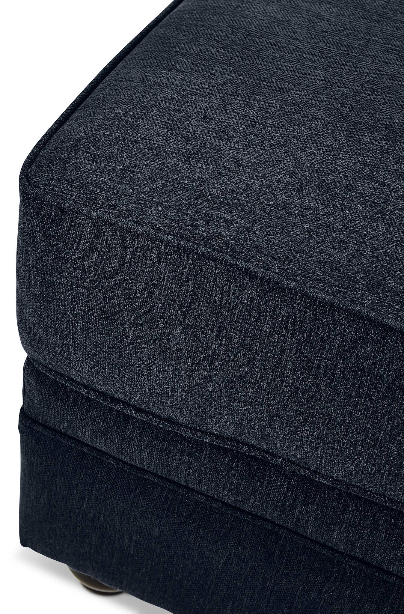 Murphy Ottoman - Indigo