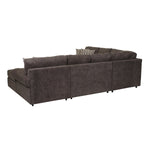 Jupiter 4-Piece Sectional with Right-Facing Chaise - Carbon