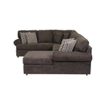 Jupiter 4-Piece Sectional with Right-Facing Chaise - Carbon