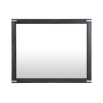 Laguna Dresser Mirror - Weathered Oak, Black