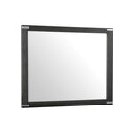 Laguna Dresser Mirror - Weathered Oak, Black