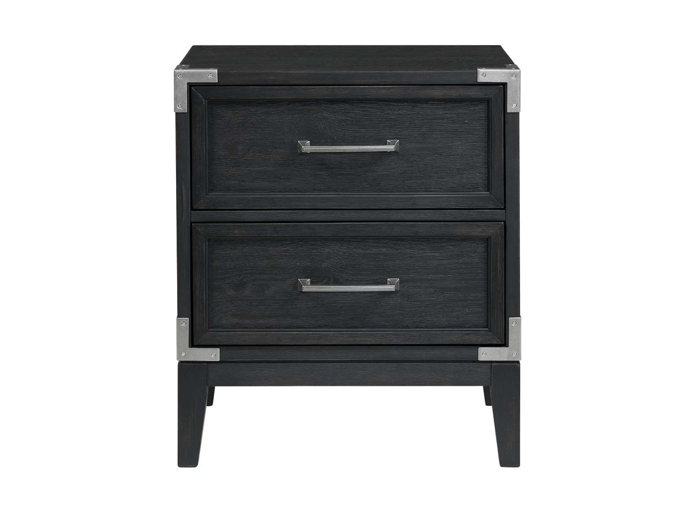 Laguna 5-Piece Queen Bedroom Package - Weathered Oak and Black