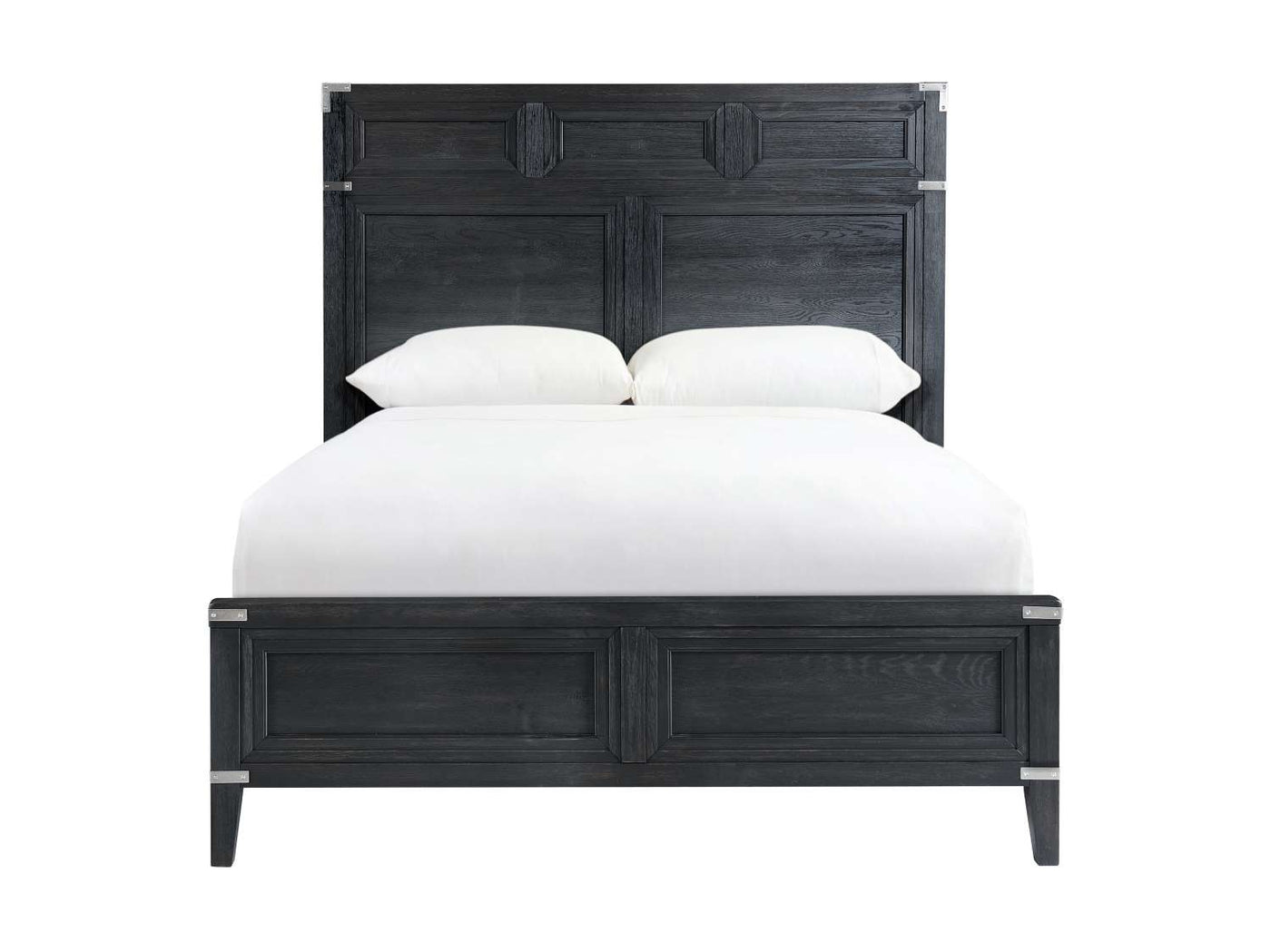 Laguna 5-Piece Queen Bedroom Package - Weathered Oak and Black