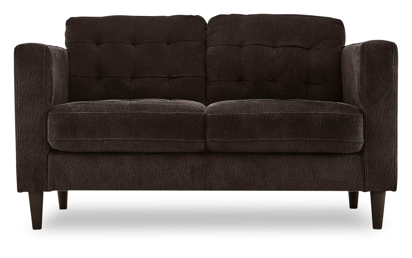 Anthena Sofa, Loveseat and Chair Set - Dark Chocolate