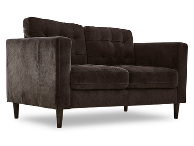 Anthena Loveseat - Dark Chocolate