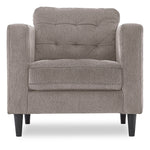 Anthena Sofa, Loveseat and Chair Set - Light Grey