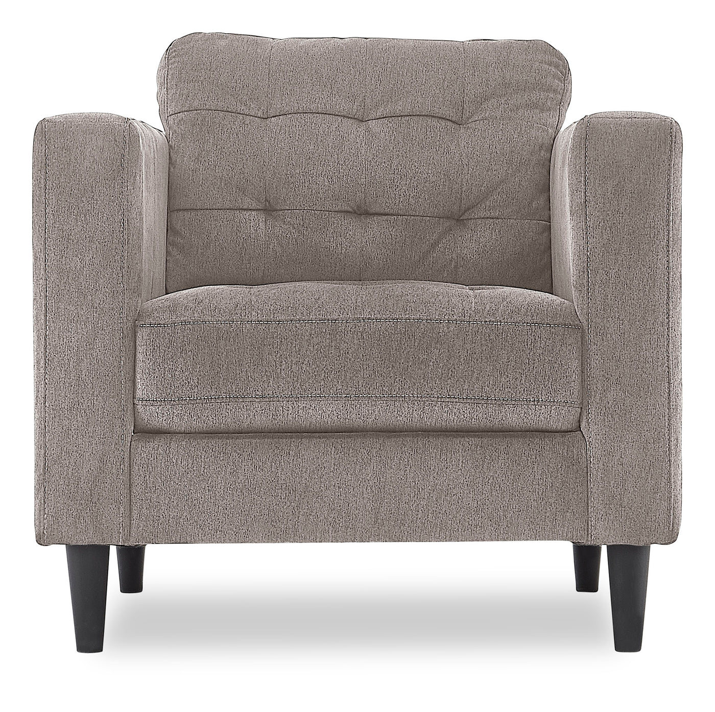 Anthena Sofa and Chair Set - Light Grey