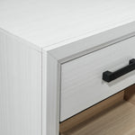 Frost 6-Piece Full Bedroom package - White, Black