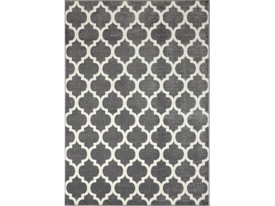 Century 5'3" x 7'7" Area Rug - Grey, Beige