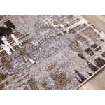 Maya 5'3" x 7'7" Area Rug - Greyish Brown