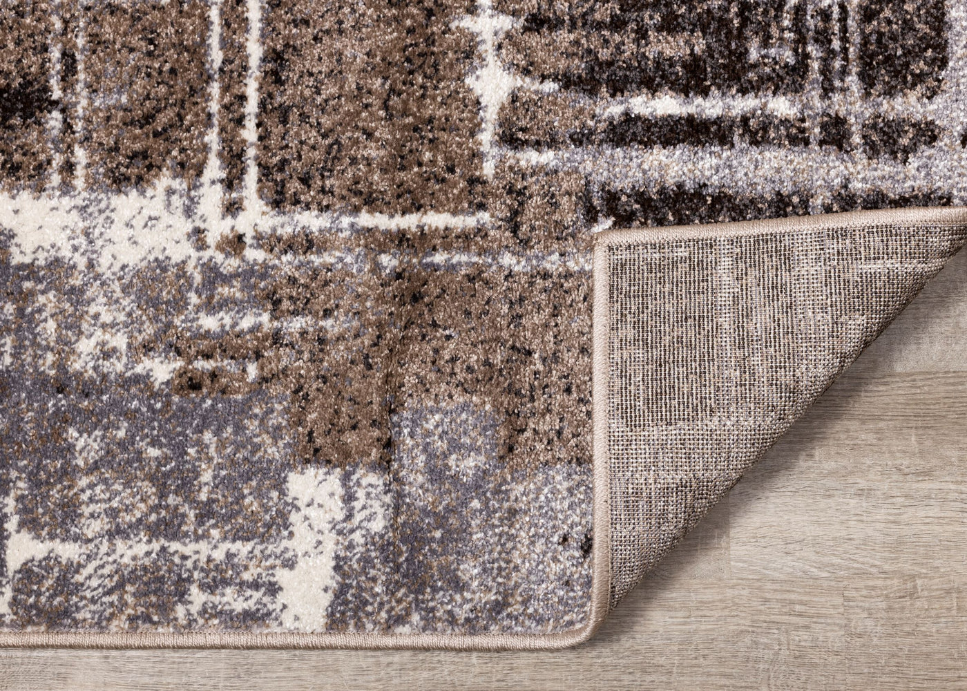 Maya 5'3" x 7'7" Area Rug - Greyish Brown