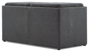 Malmo Ottoman - Dark Grey