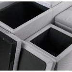 Malmo Ottoman - Light Grey