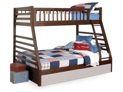 Starship Bunk Bed Drawers Chocolate Cherry Leon s