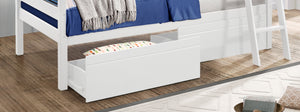 Charlie Bunk Bed Drawers - White