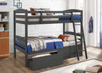 Charlie Bunk Bed Drawers - Grey